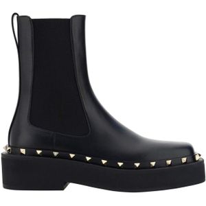 Valentino Garavani - Rockstud M-Way - Enkellaarsjes - 100% Kalfsleer