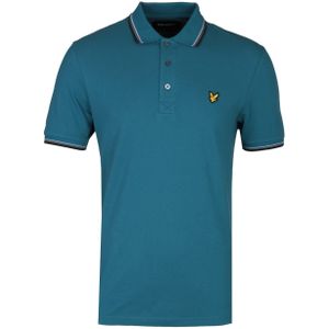 Lyle & Scott - Poloshirt - Petrolblauw - Regular Fit
