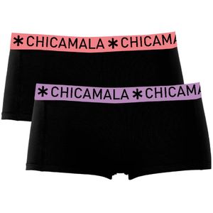 Muchachomalo Meisjes 2-pack boxershorts effen