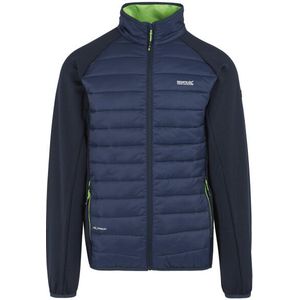 Regatta - Clumber IV - Hybride Jas - Zwart - Extol Stretch, Warmloft, DWR Afwerking