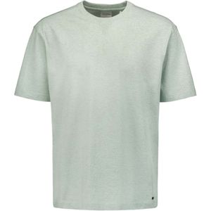 No Excess T-shirt korte mouw ronde hals melange mint