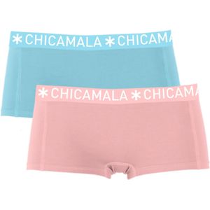 Muchachomalo Meisjes 2-pack boxershorts effen