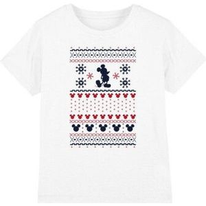 Disney Kinderen/kinderen mickey mouse kerst trui t-shirt