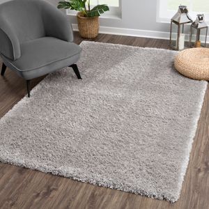 Muratap Porto soft fluffy vloerkleed hoogpolig effen 200x290 cm