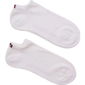 Tommy Hilfiger Dames enkel sokken met geborduurd logo (set van 2)