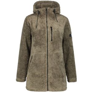 Icepeak - Chelles - Fleece Sweater - Groen - Met Rits - Dames