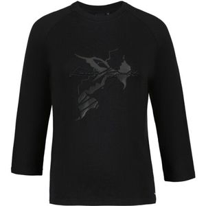 Luhta - Haunis - Vest - Zwart - Katoen - Casual