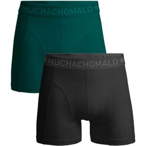 Muchachomalo Jongens 2-pack boxershorts effen