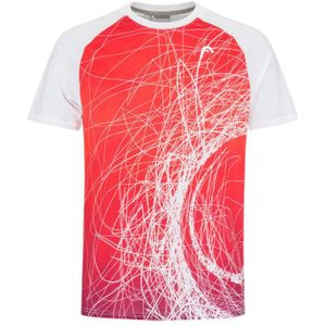 Head - Performance mc Paris - T-shirt - Zwart - Katoen