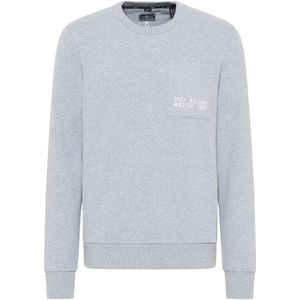 DreiMaster - Sweatshirt - Licht Grijs Melange - Ronde Hals