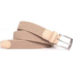 Tresanti Atri | braided elastic, leather parts | taupe