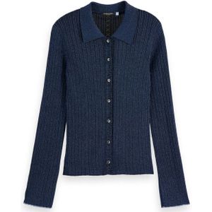 Scotch & Soda - U9B01039T - Cardigan - Donker Blauw