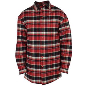 Balenciaga - Geruit Overhemd - Rood