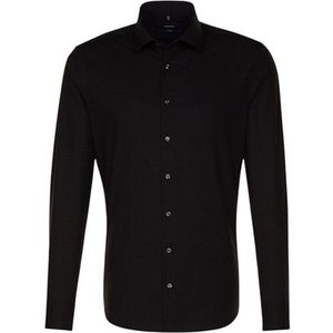 Seidensticker - Heren 1/1 Business Kent Kraag - Gevormd Formeel Overhemd