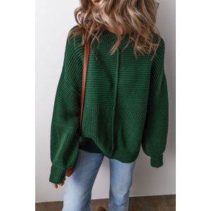 Geribbelde Breisel Pullover Trui