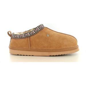 Warmbat - Kynuna - Pantoffels - Cognac - Suède