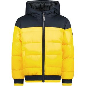 B.Nosy Jongens reversible winterjas lemon chrome