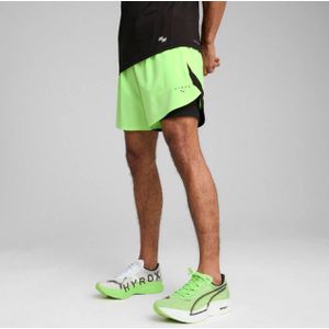 PUMA - HYROX 2-in-1 Trainingsshort - Groen - Gerecycled Materiaal