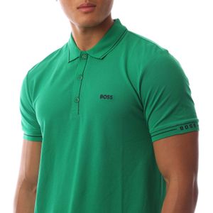 BOSS - Paule - Poloshirt - Groen - Slim Fit