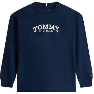 Tommy Hilfiger - KB0KB10052 - T-shirt lange mouw - Donker blauw