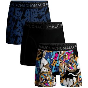 Muchachomalo Jongens 3-pack boxershorts adam