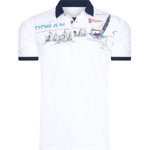 Marco Cassette Mcl heren poloshirt print 39210