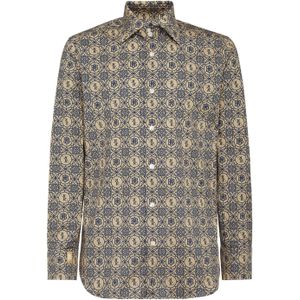 Overhemd - Slim Fit - Katoen - Met Origineel Patroon