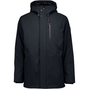 No Excess Jacket mid long fit hooded softshel night