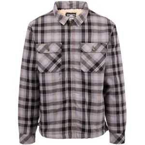Trespass - Geruite Overhemd - Katoen/Polyester - Sherpa Voering