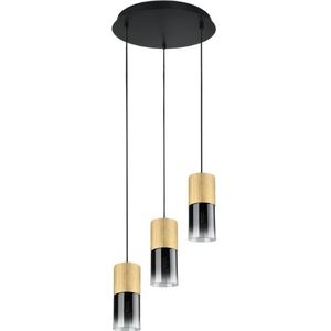 Trio Moderne hanglamp robin metaal -