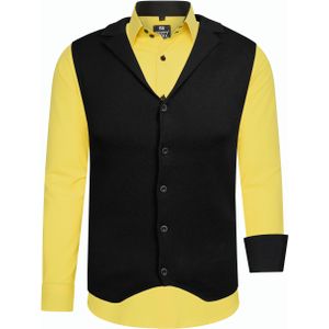 Shirt met vest set van 2