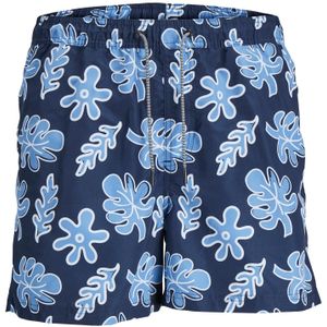 Jack & Jones Heren zwemshorts jpstfiji aop donker bladeren print