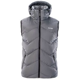 Hi-Tec - Heren charmo - Gewatteerd Gilet - Zwart - 100% Polyester, Waterafstotend, Lichtgewicht