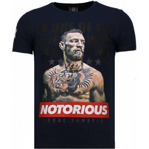 Local Fanatic Conor notorious legend rhinestone t-shirt