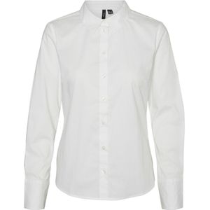 Vero Moda Vmanna ls fitted shirt wvn ga noos off-white