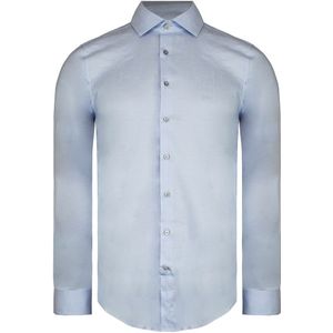 Calvin Klein - Fitted - Overhemd - Lichtblauw