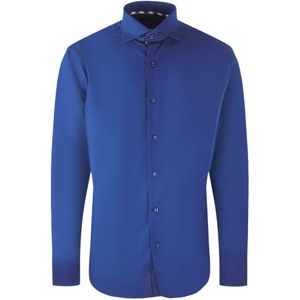 Aquascutum - Effen Wit - Overhemd - Lange Mouwen - 100% Katoen