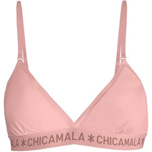 Muchachomalo Dames 1-pack triangle top effen pastelc