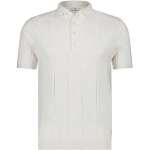Blue Industry Polo off white