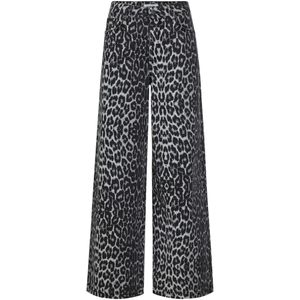 Co'Couture Leo cc wide long pant dark grey