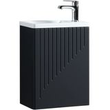 Toiletmeubel Faro 40cm - mat zwart