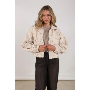 NKF13018 - Tussenjas - Sand - Milou Jacket Embroidery
