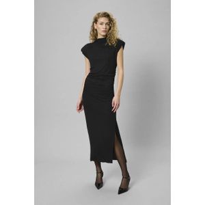 My Essential Wardrobe - MWGiggo - Jurk - Zwart - Maxi Lengte - Mouwloos