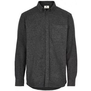 Anerkjendt - Donkergrijs Overhemd - Katoen