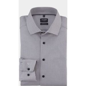 Olymp - Business Hemd - Lange Mouw - Beige - Katoen