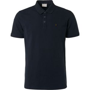 No Excess Polo pique garment dyed responsible night
