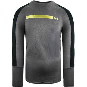 Under Armour - HeatGear Fitted Top - Grijs - Lange Mouw - Heren Training Top
