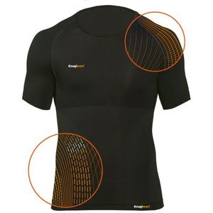 Knap'man - USP20 km00502 - Compressieshirt - Zwart - MaxClima™ Textiel, CoolTouch, SoftFeel