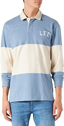 Lee Ls rugby tee dreamy blue
