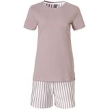 By Louise Dames korte pyjama set shortama soft